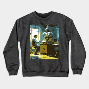 Retro Robotics Crewneck Sweatshirt